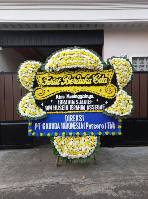 Papan Bunga Duka di Alemsom