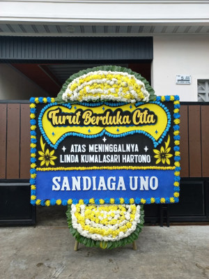 Papan Bunga Duka di Alemsom